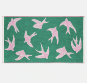 Flying Birds Organic Cotton Towels